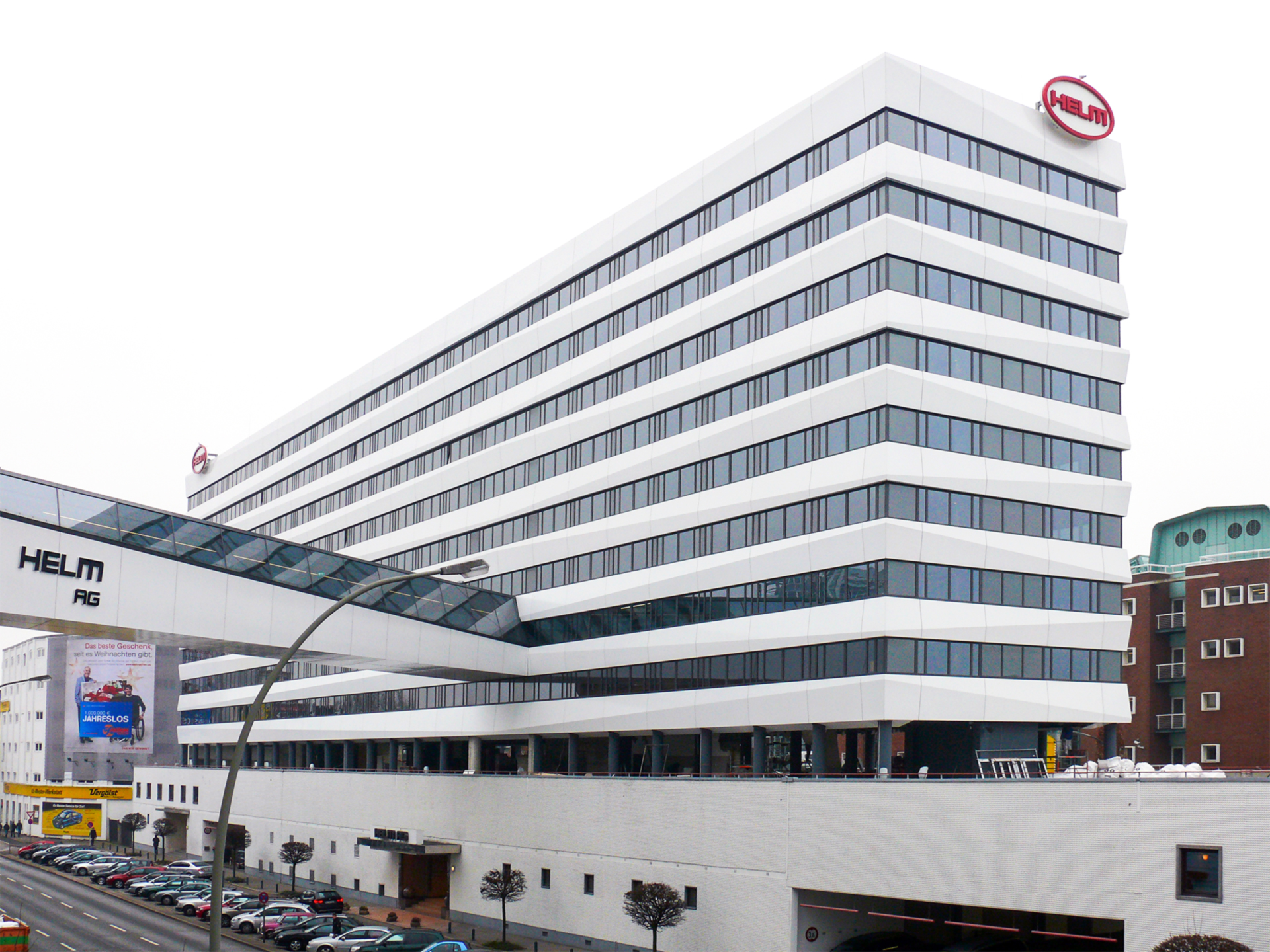 Verwaltungsgebäude der Helm AG an der Nordkanalstraße