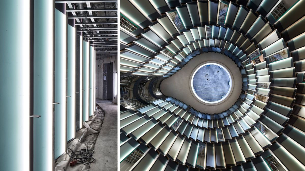 Fassadenplanung Brandschutzverglasung Atrium